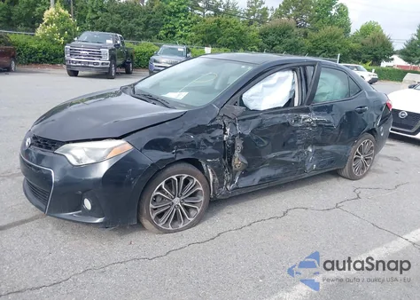 2015 Toyota Corolla S Plus из США, поврежденный, VIN 5YFBURHE7FP290737